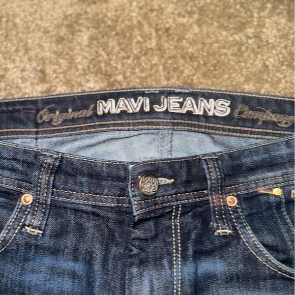 Mavi Josh Jean Deep Vegas(Dark indigo) Slimfit Bootcut Mens jeans 32/32 - Picture 15 of 16